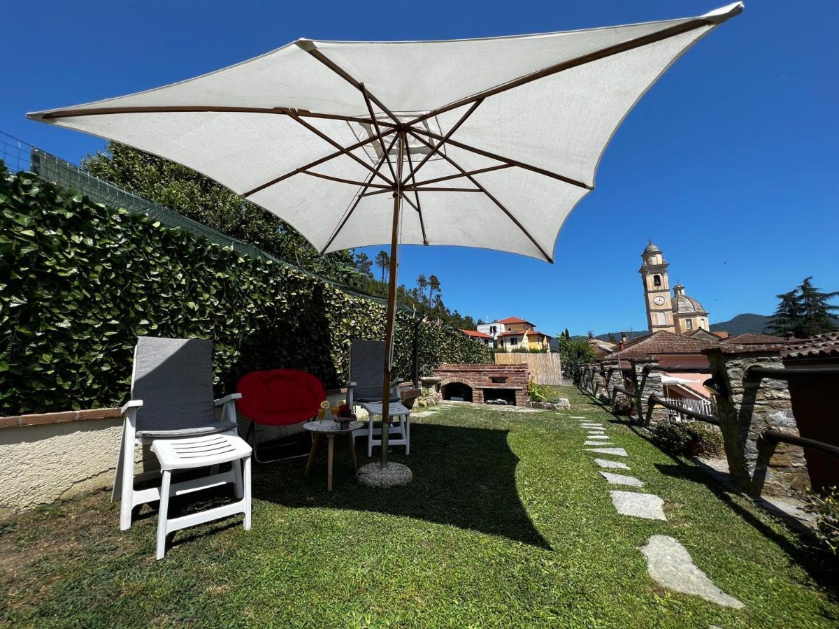 Tipica Casa Ligure In Pietra - Garlenda Centro - Typical Ligurian Stone House Villa ภายนอก รูปภาพ