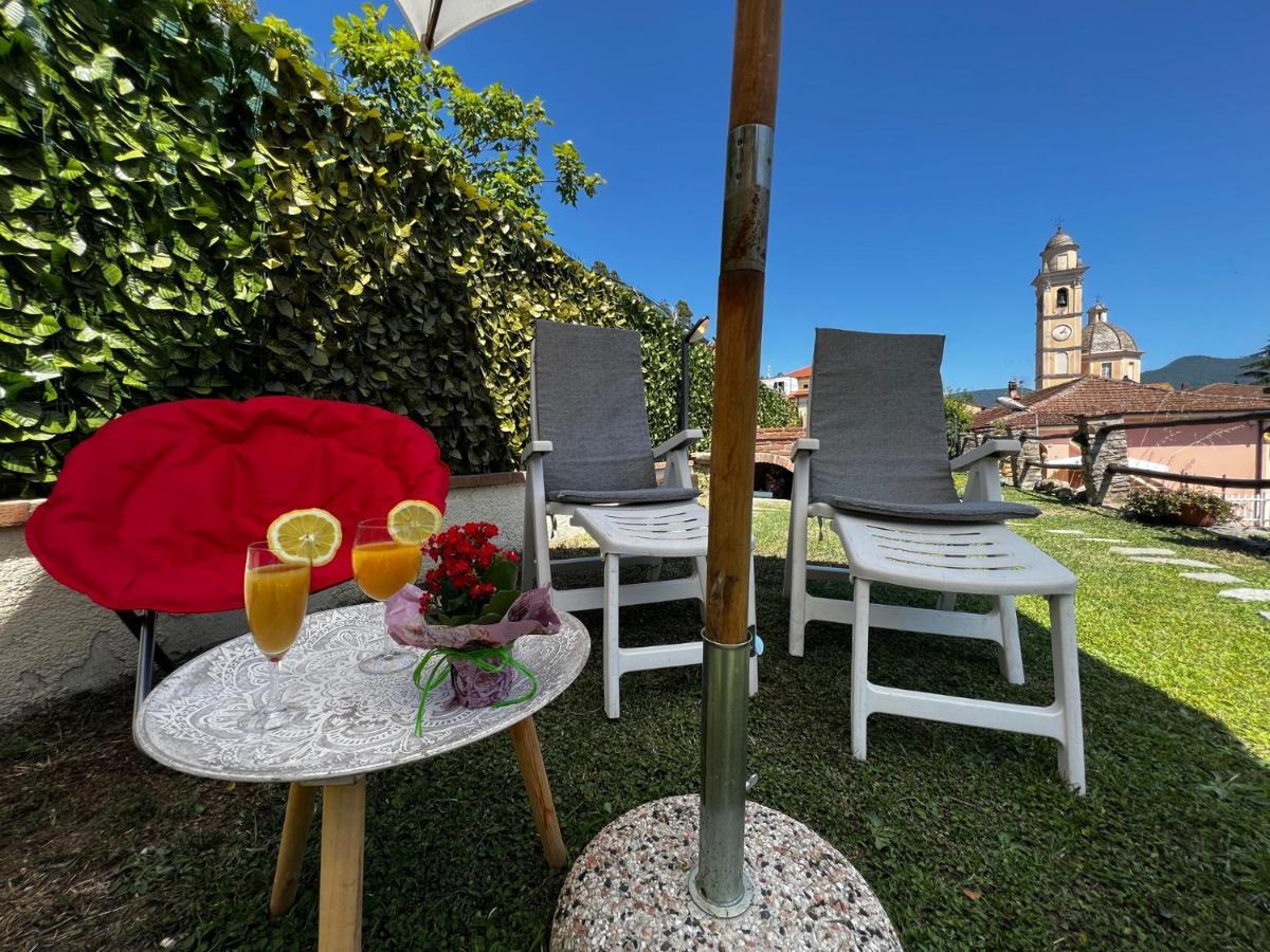 Tipica Casa Ligure In Pietra - Garlenda Centro - Typical Ligurian Stone House Villa ภายนอก รูปภาพ